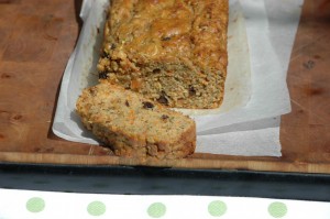 zucchini and carrot loaf
