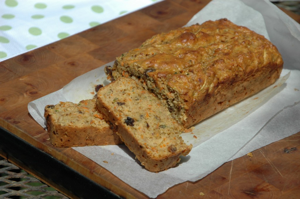 zucchini and carrot loaf