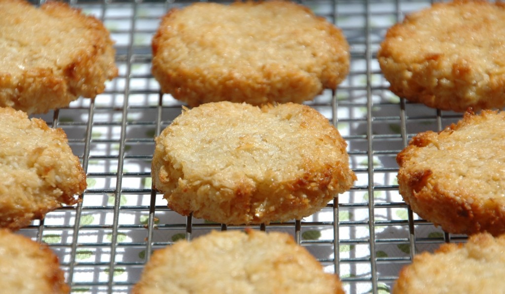 Chewy Coconut Biscuits