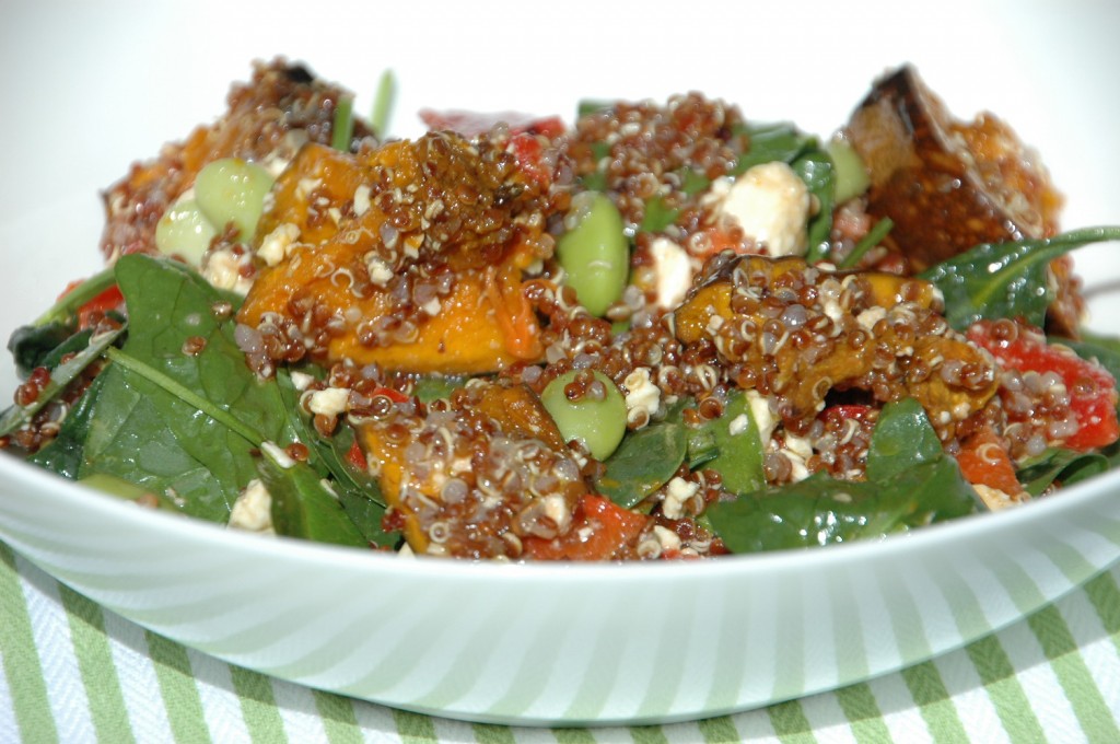 pumpkin and quinoa salad