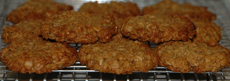 healthy anzac biscuits