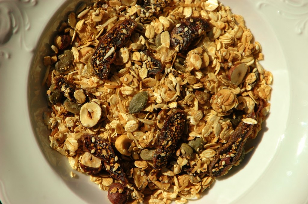 Fig and Hazelnut Toasted Muesli Healthy Home Cafe