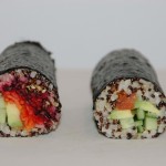 quinoa and brown rice sushi