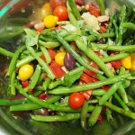 marinated bean salad