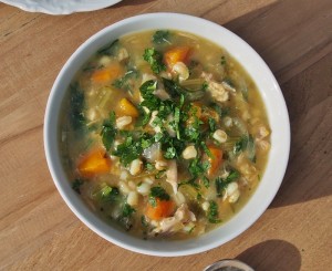 chicken barley and vegetable soup