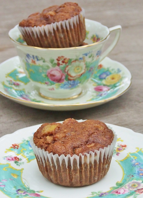 pear and ginger muffins