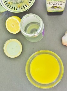 lemon and olive oil dressing