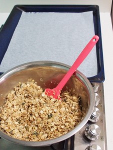 making granola