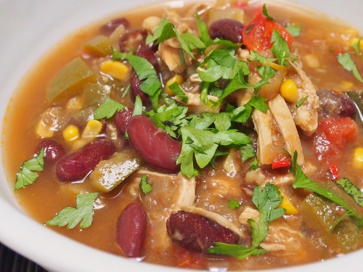 Mexican Style Chicken Soup | Healthy Home Cafe