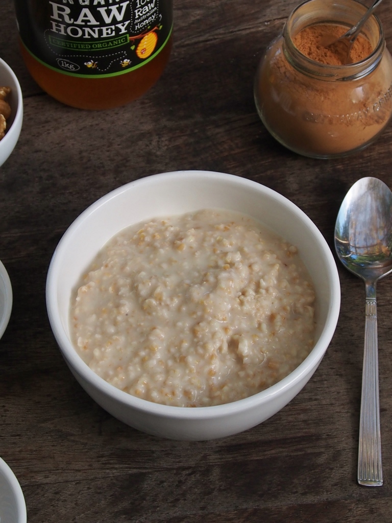 Good Old Fashioned Porridge with lots of variations | Healthy Home Cafe