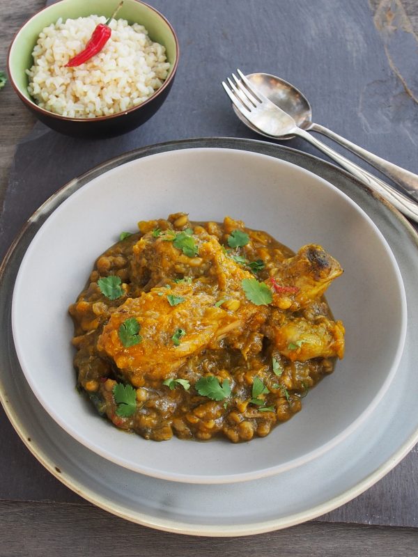 A Most Delicious Chicken and Split Pea Curry Healthy Home Cafe